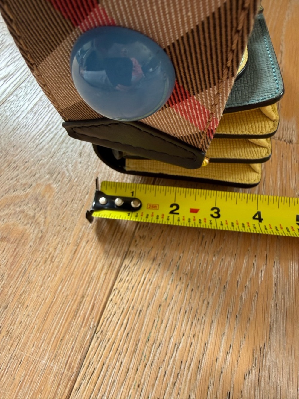 Burberry multicolor Leather shoulder/ Cross Body with Gold Logo - Picture 6 of 15